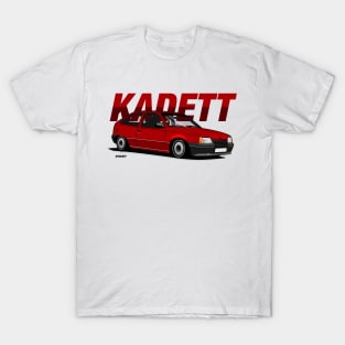 Red classic Kadett E T-Shirt